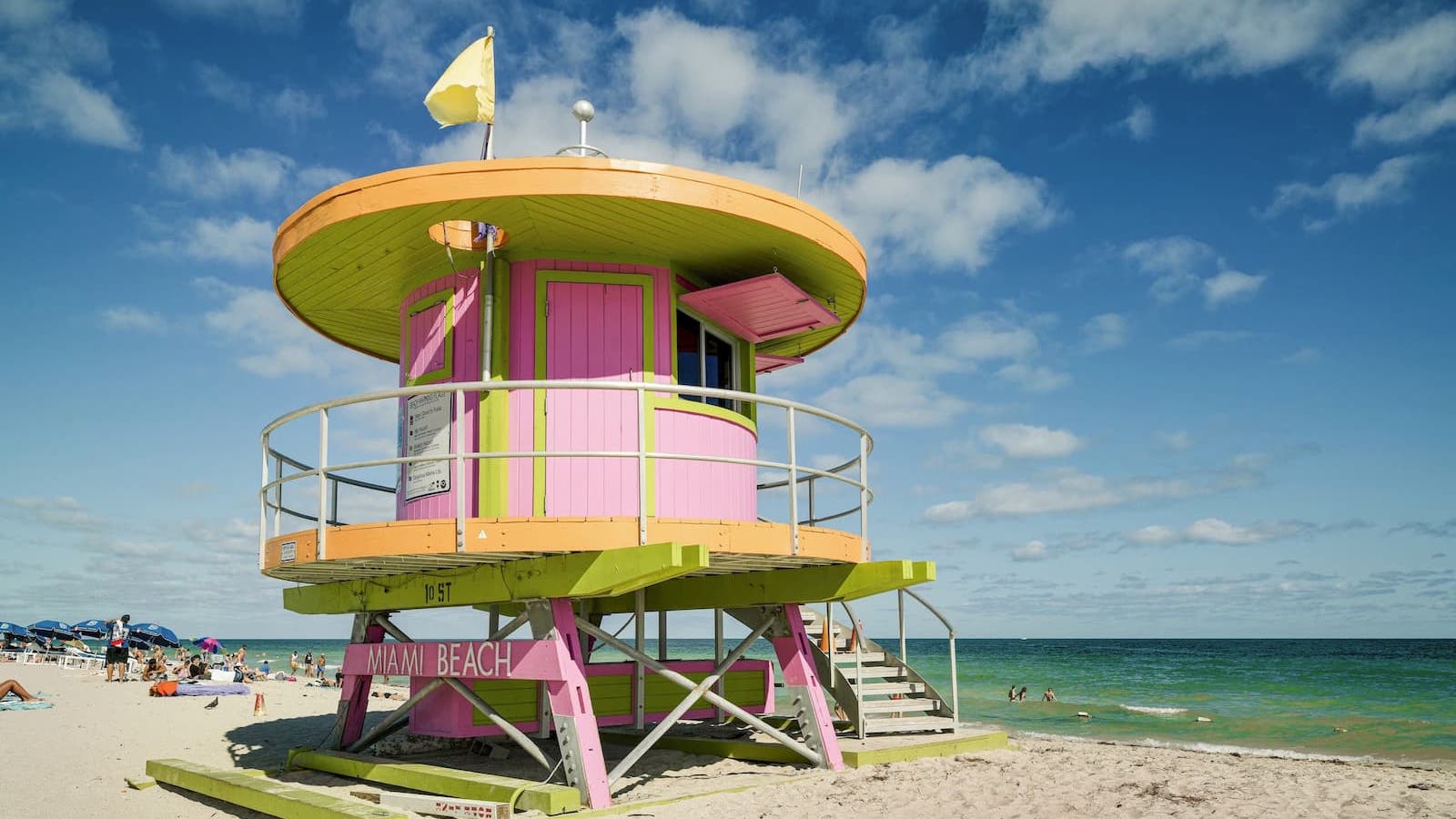 Beach watchtower